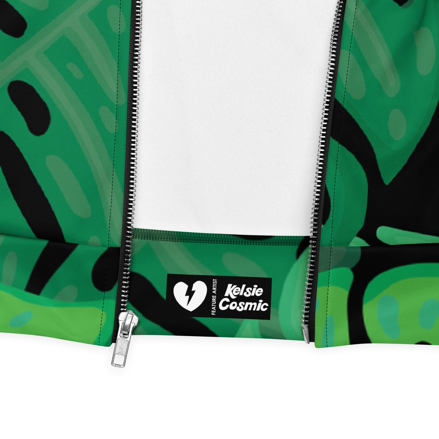 X KELSIE COSMIC MONSTERA CUSTOM JACKET