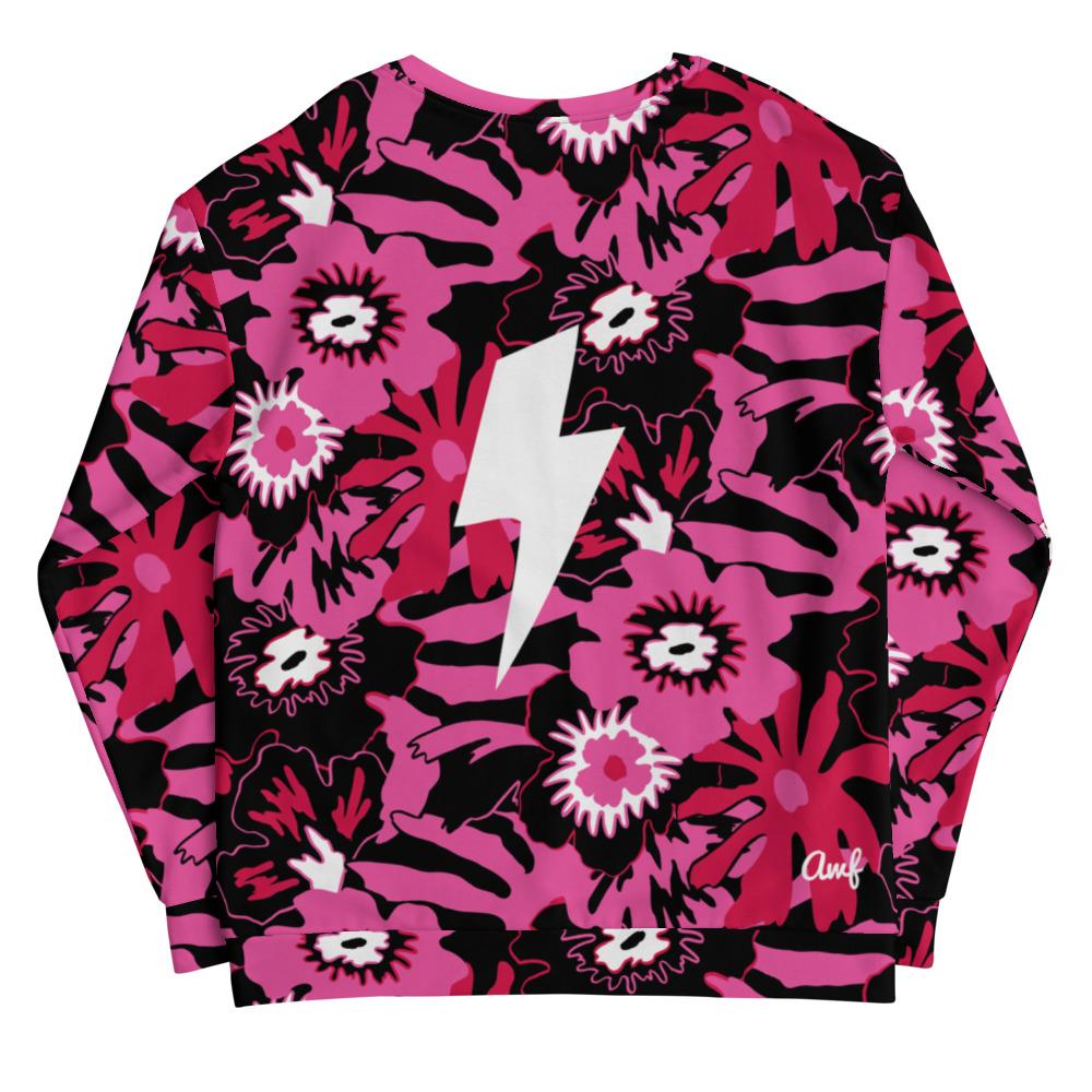 WILD FLOWER CUSTOM SWEATER
