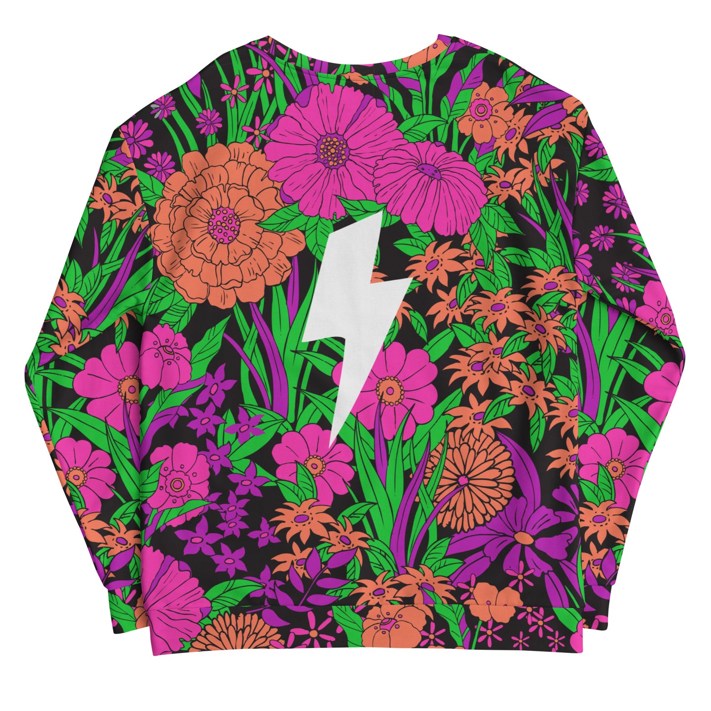 RRRETRO FLORRRAL CUSTOM SWEATER