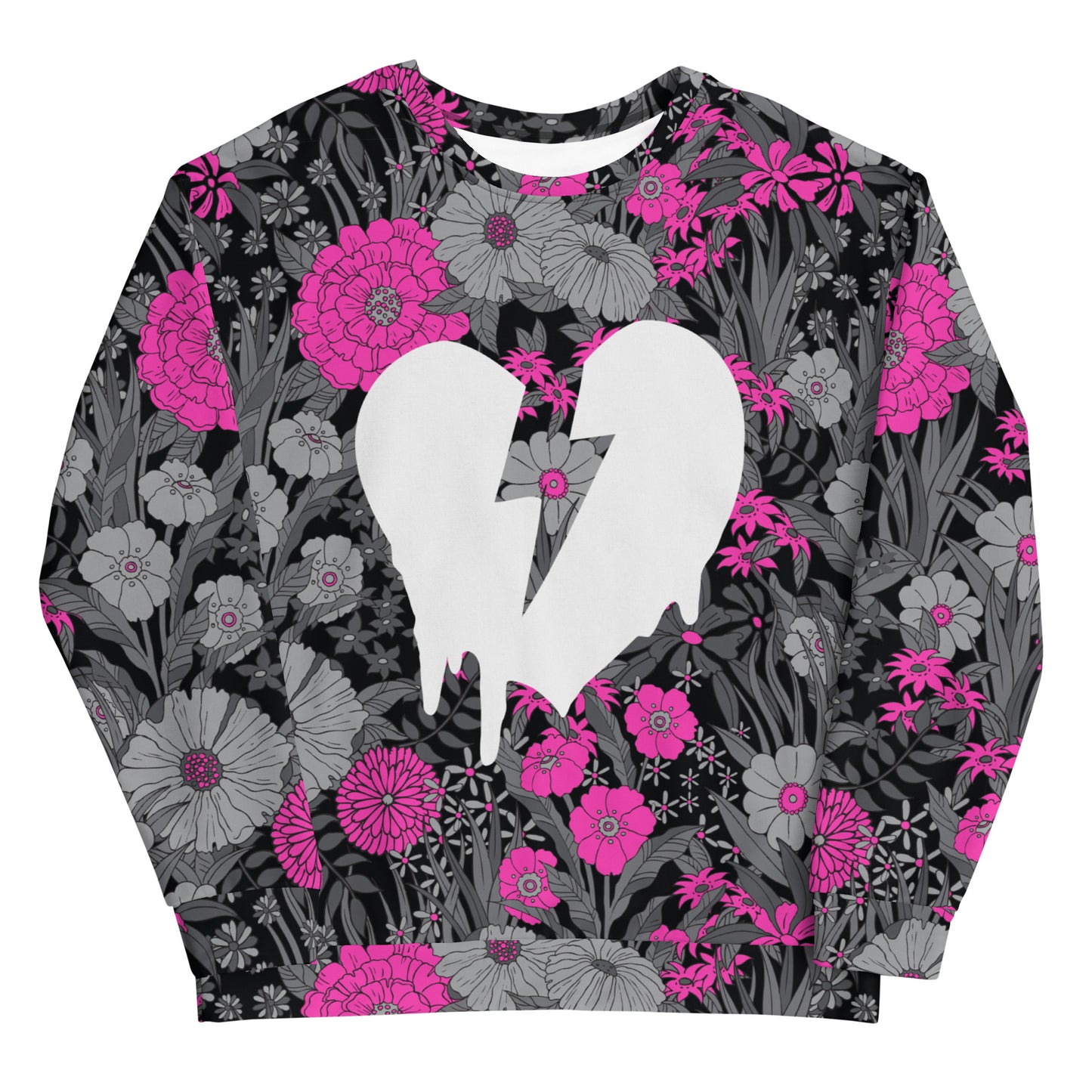 PRETTY POP VINTAGE GARDEN CUSTOM SWEATER