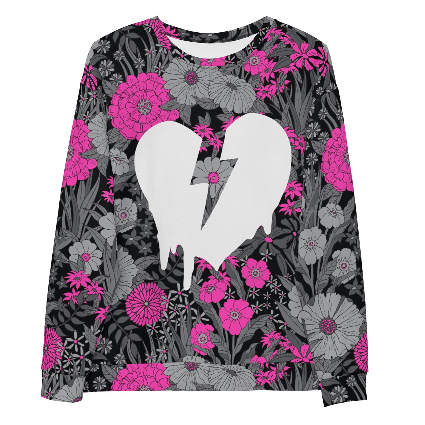 PRETTY POP VINTAGE GARDEN CUSTOM SWEATER