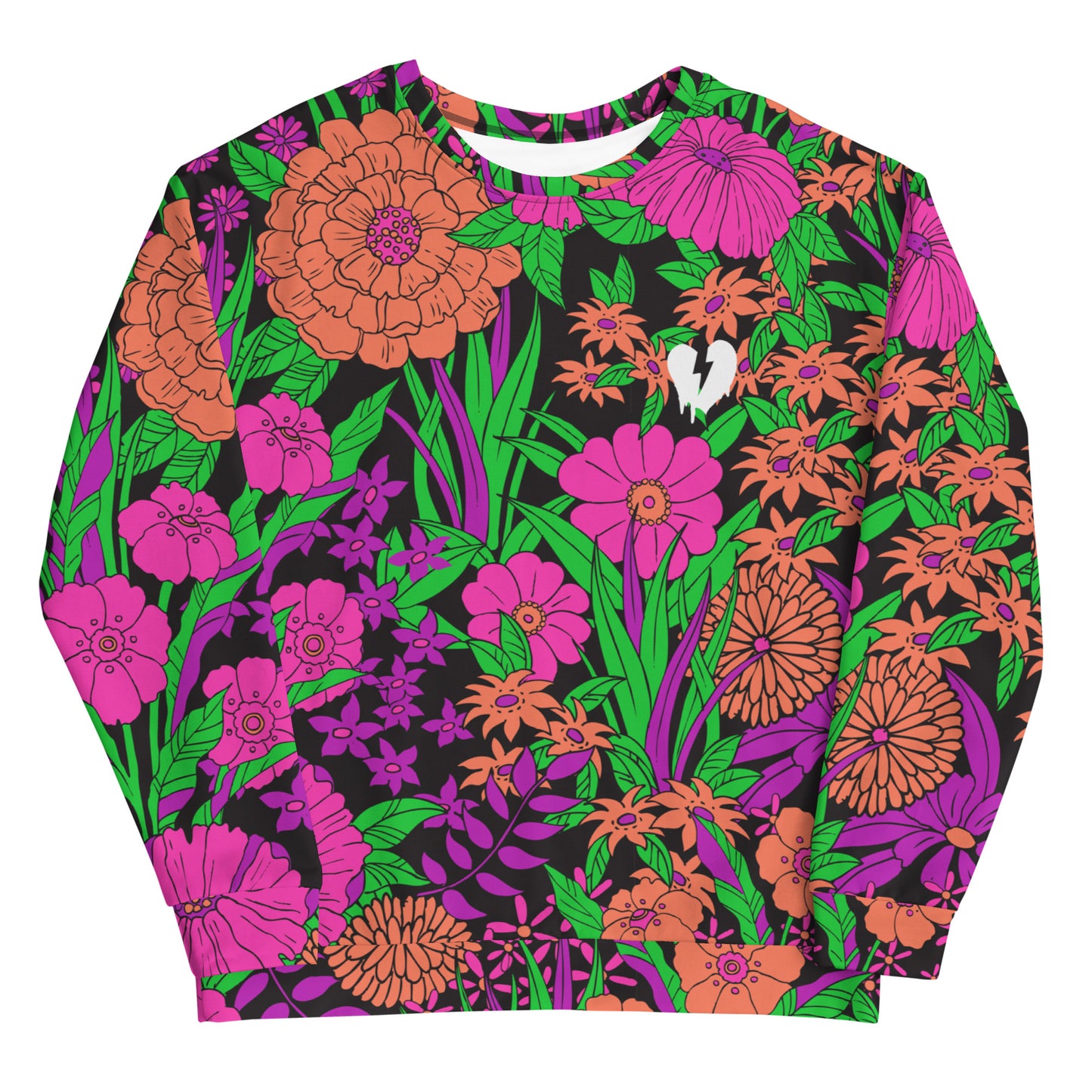 RRRETRO FLORRRAL CUSTOM SWEATER