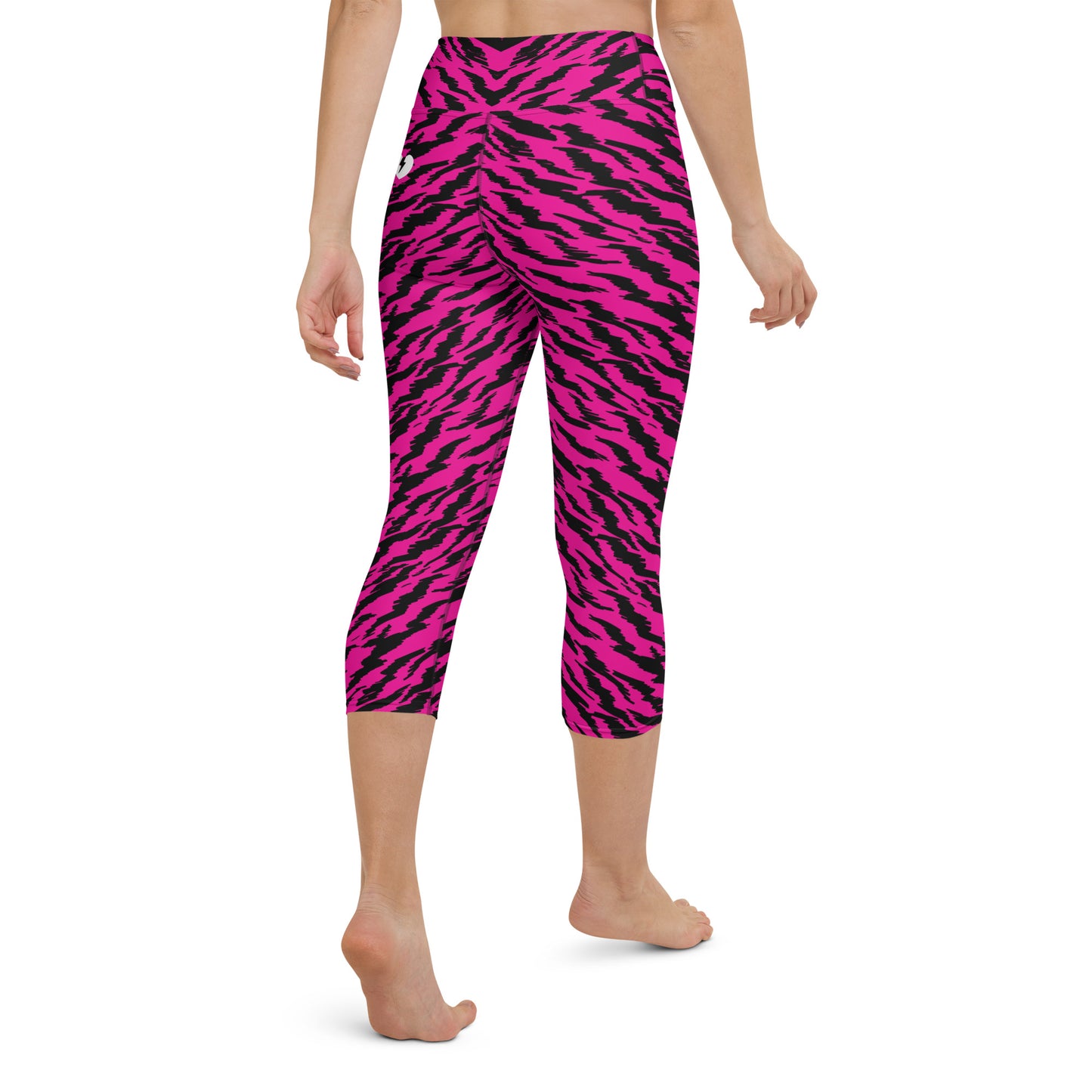 ROSA TIGER CUSTOM CAPRI LEGGINGS