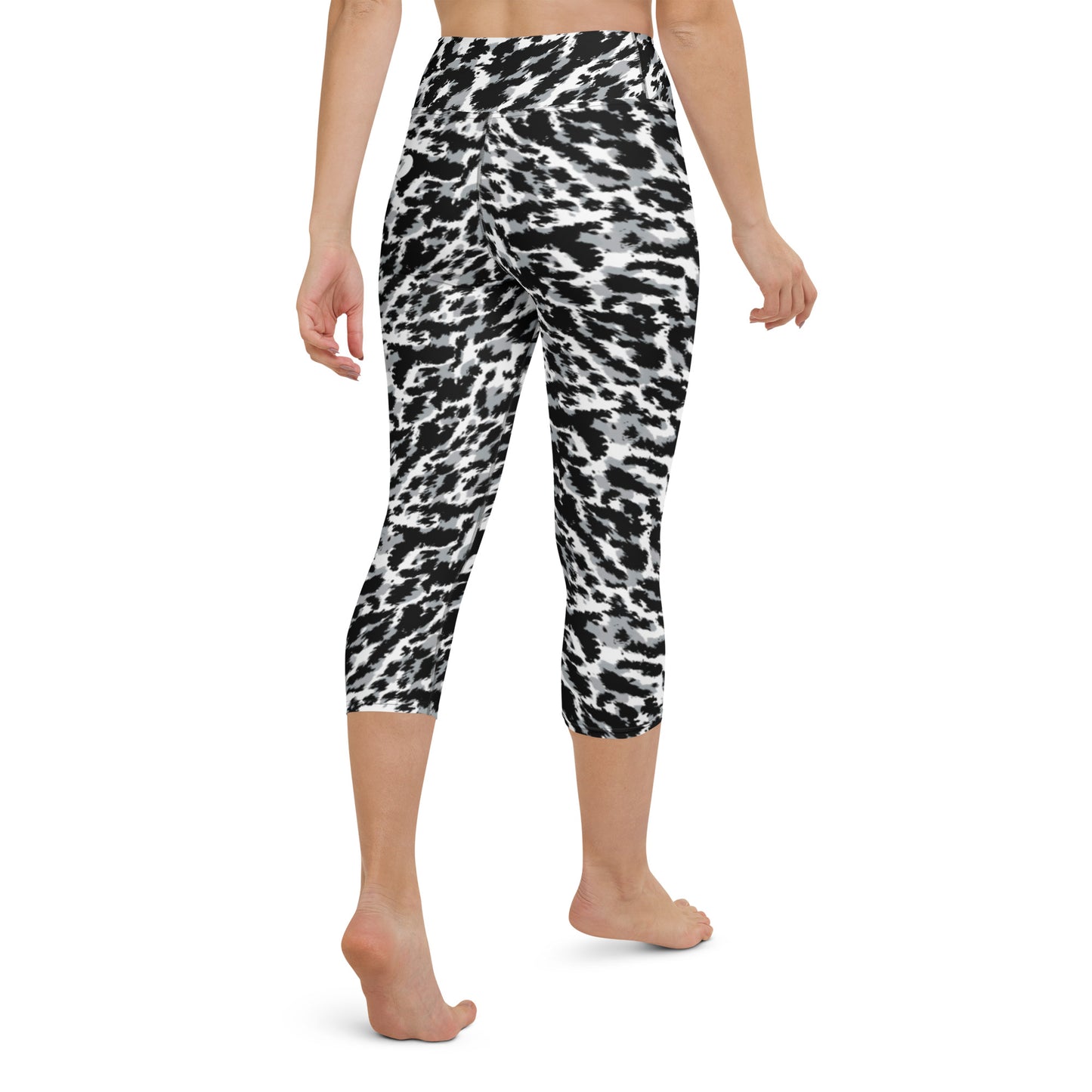 DONNA BUANG CUSTOM SNOW CAPRI LEGGINGS