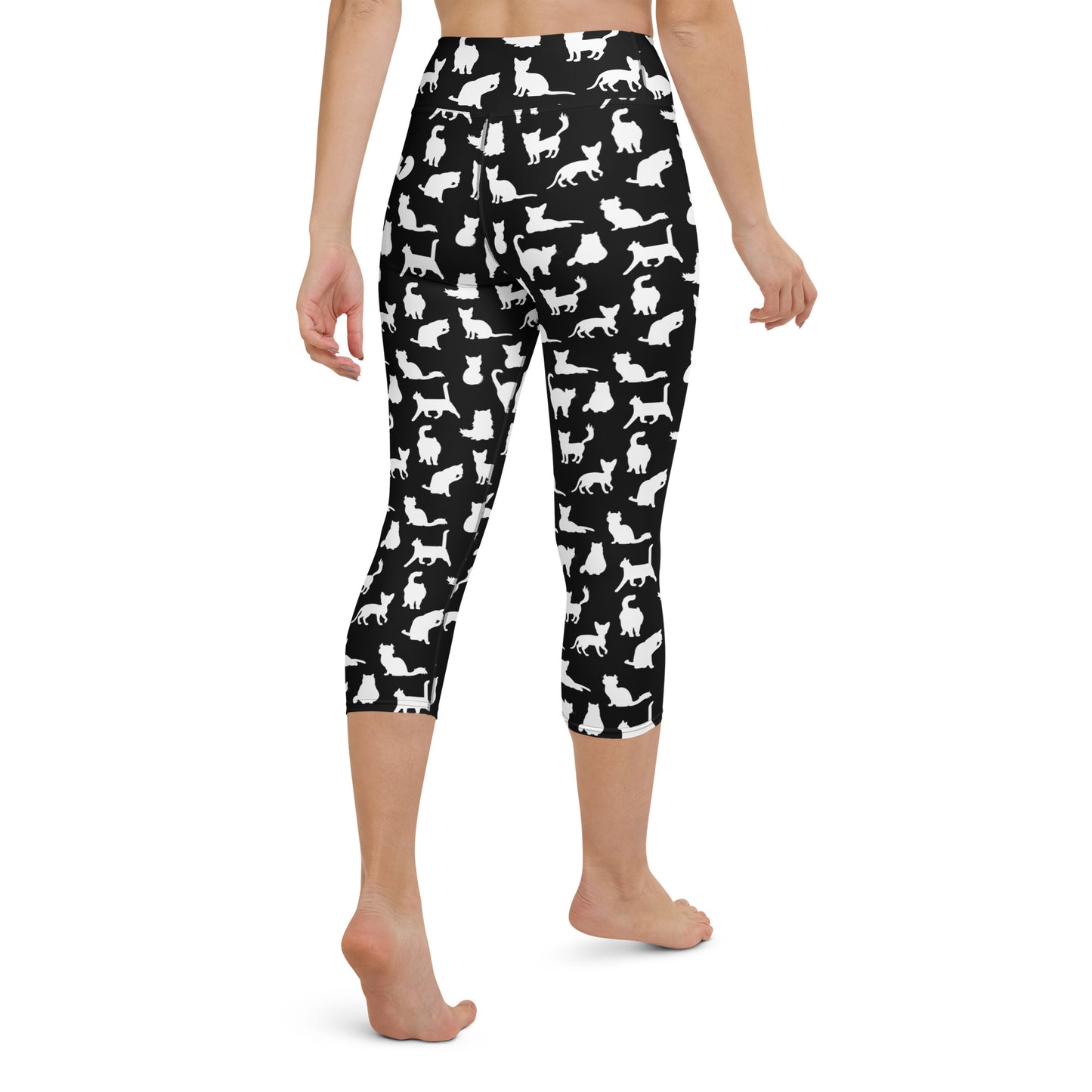 LOVE CATS CUSTOM CAPRI LEGGINGS