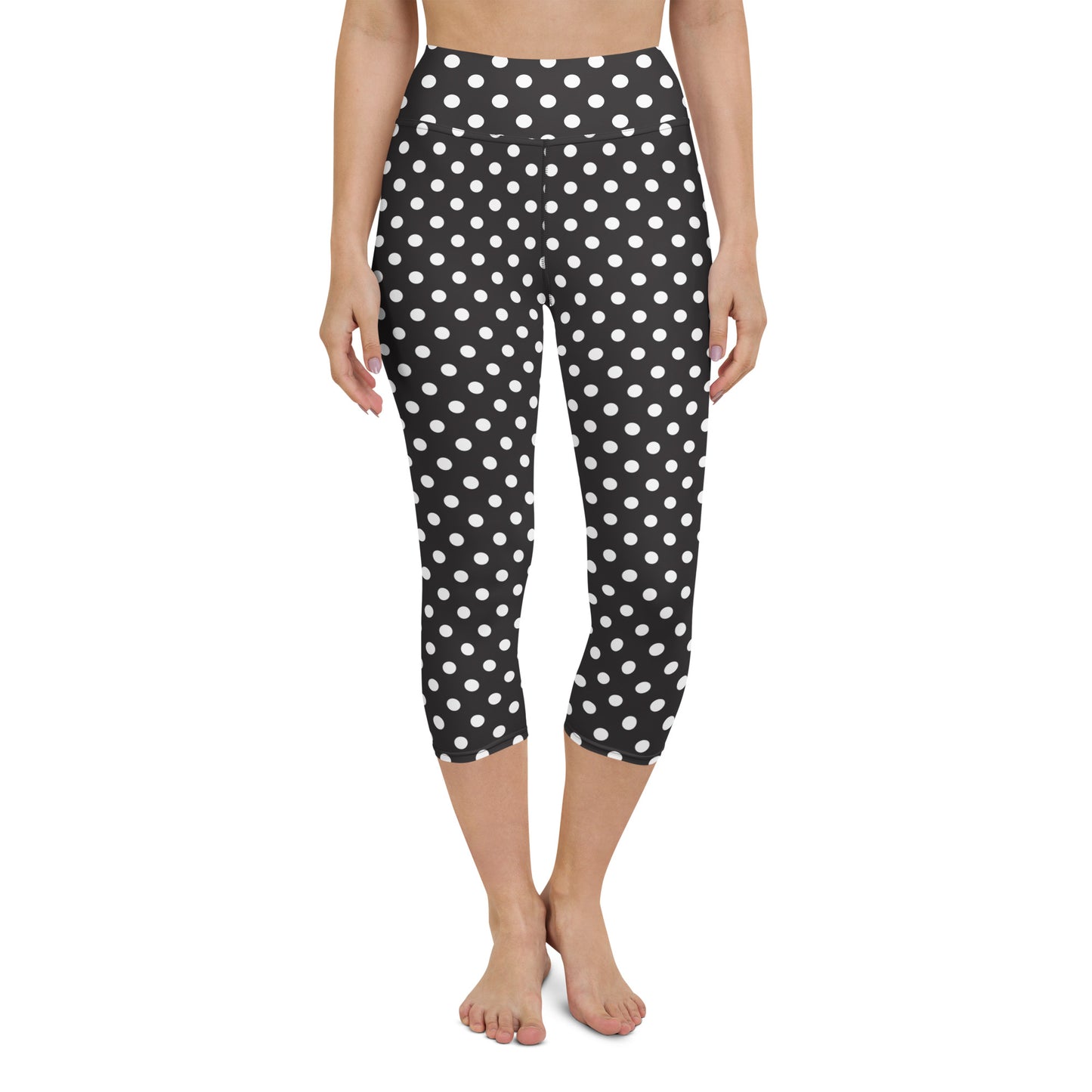 DITSY DOT CUSTOM CAPRI LEGGINGS