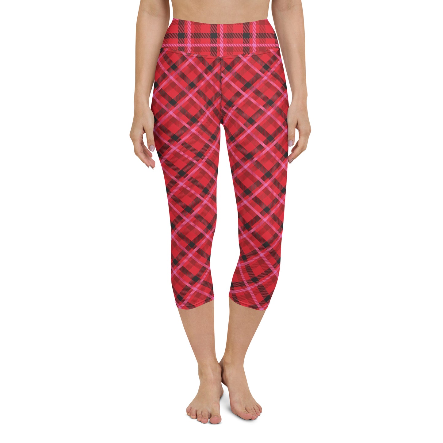 FLING! TARTAN CUSTOM CAPRI LEGGINGS