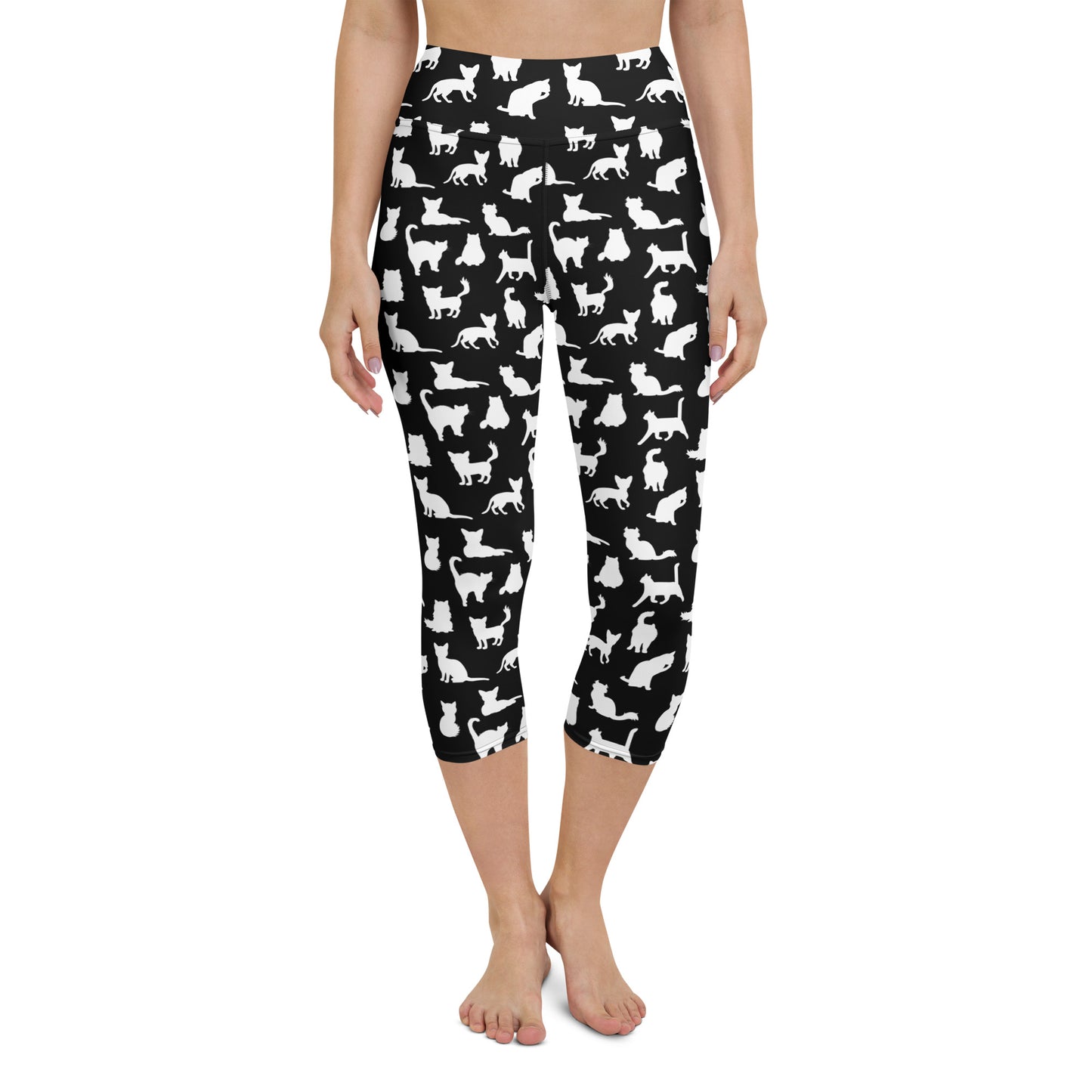 LOVE CATS CUSTOM CAPRI LEGGINGS