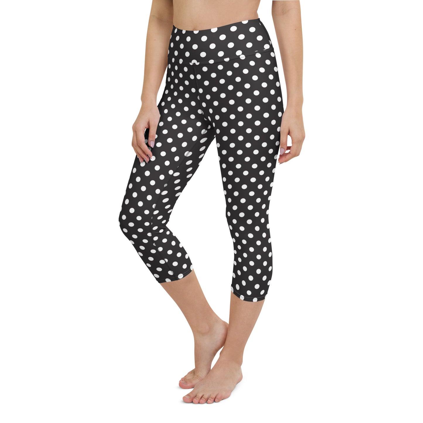 DITSY DOT CUSTOM CAPRI LEGGINGS