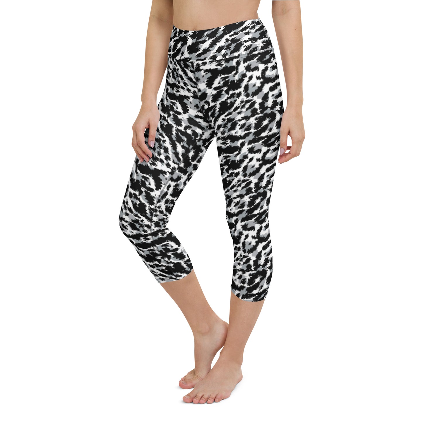 DONNA BUANG CUSTOM SNOW CAPRI LEGGINGS