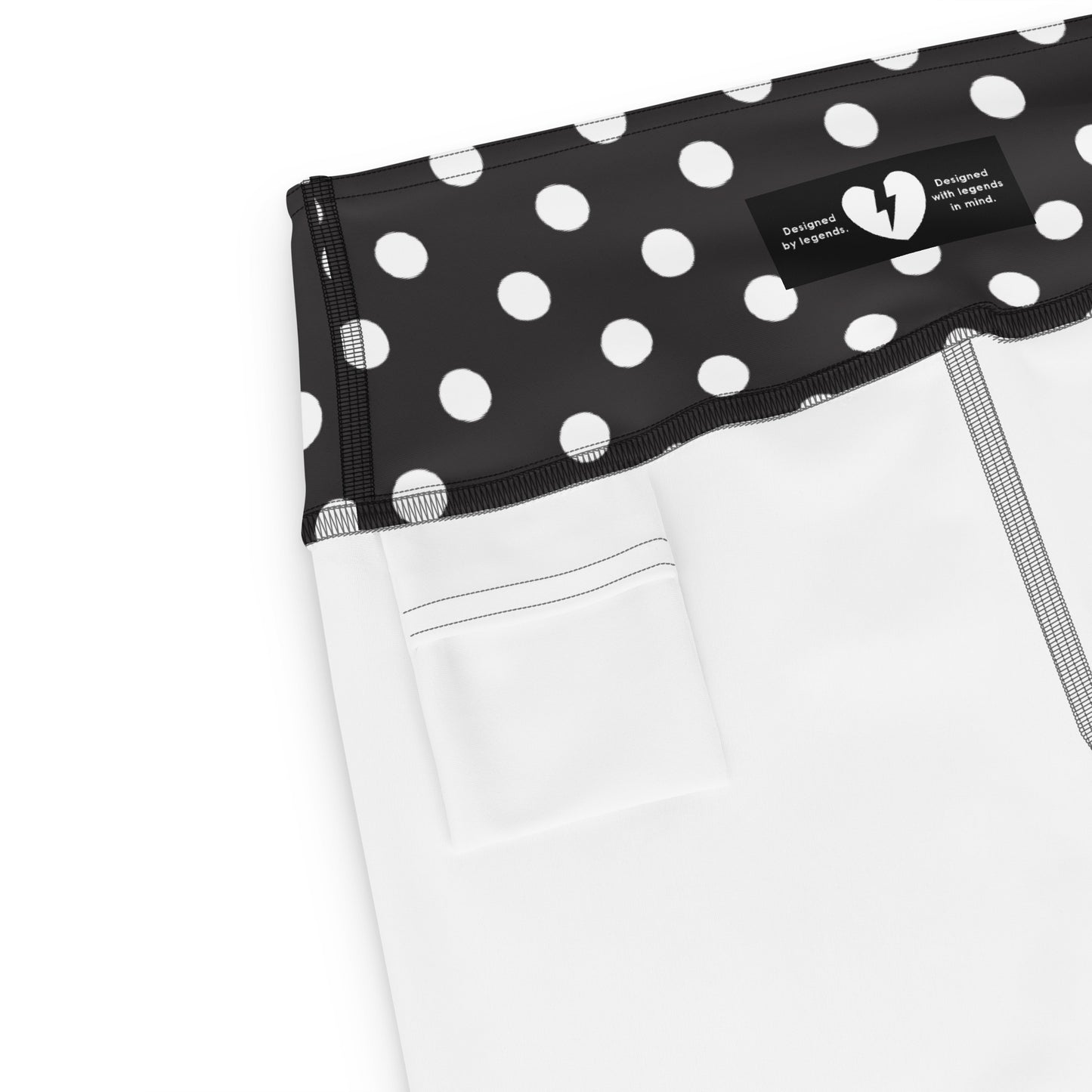 DITSY DOT CUSTOM CAPRI LEGGINGS