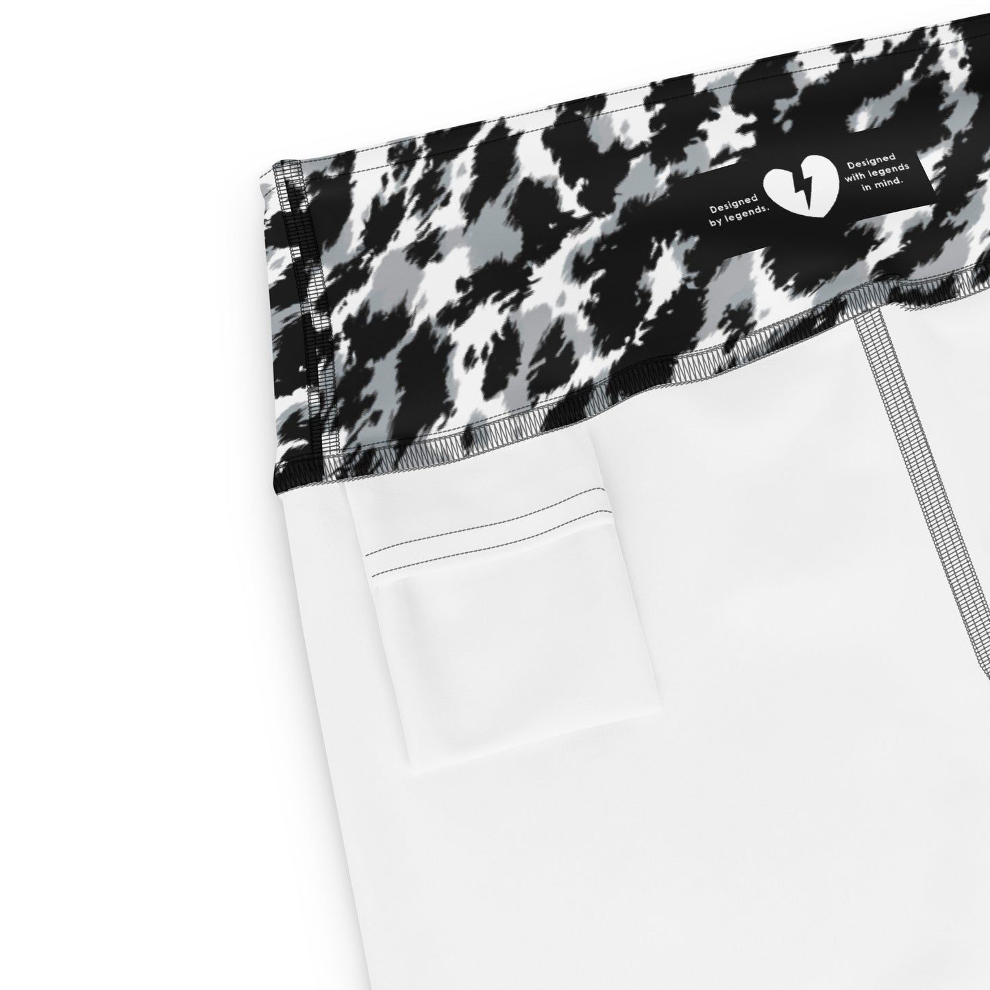 DONNA BUANG CUSTOM SNOW CAPRI LEGGINGS