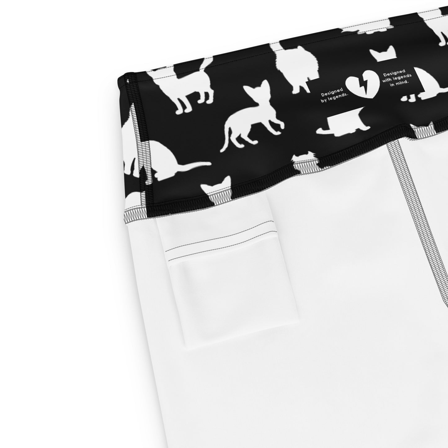 LOVE CATS CUSTOM CAPRI LEGGINGS
