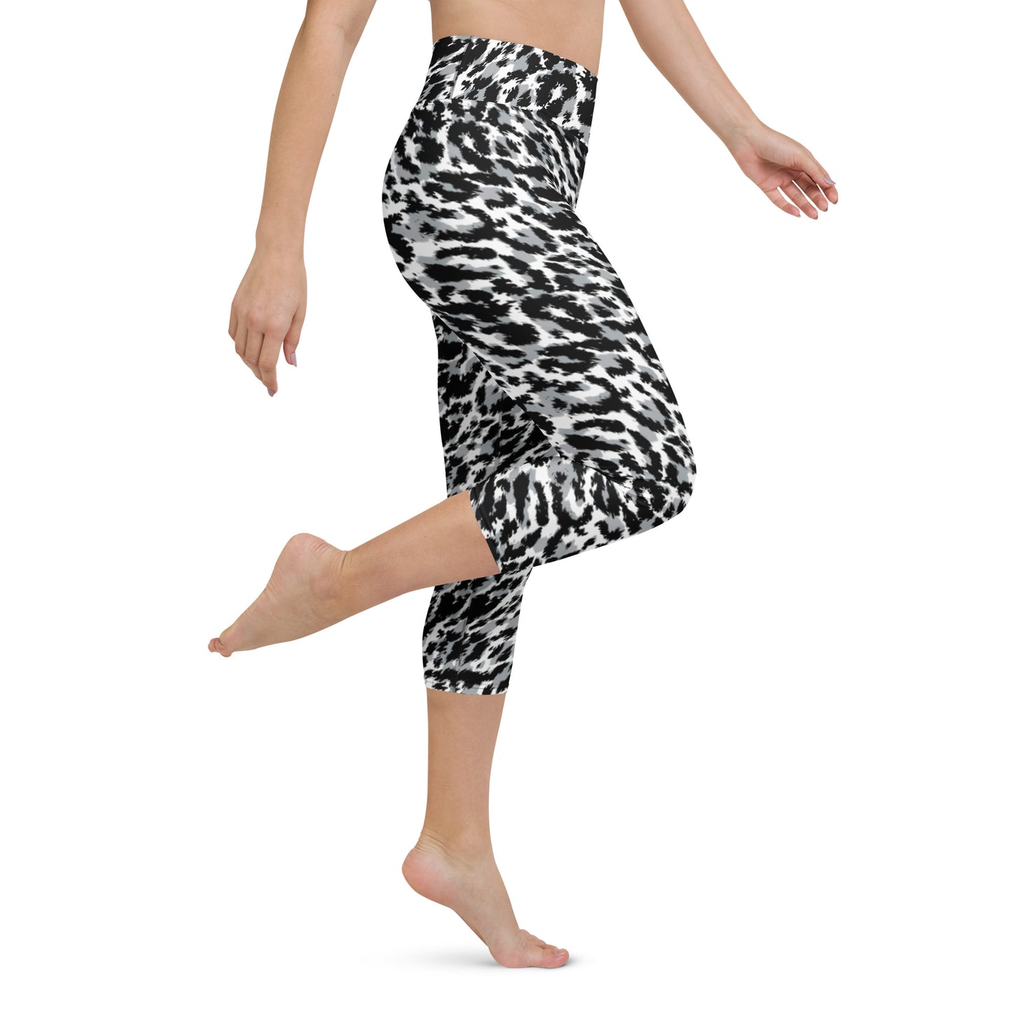 DONNA BUANG CUSTOM SNOW CAPRI LEGGINGS