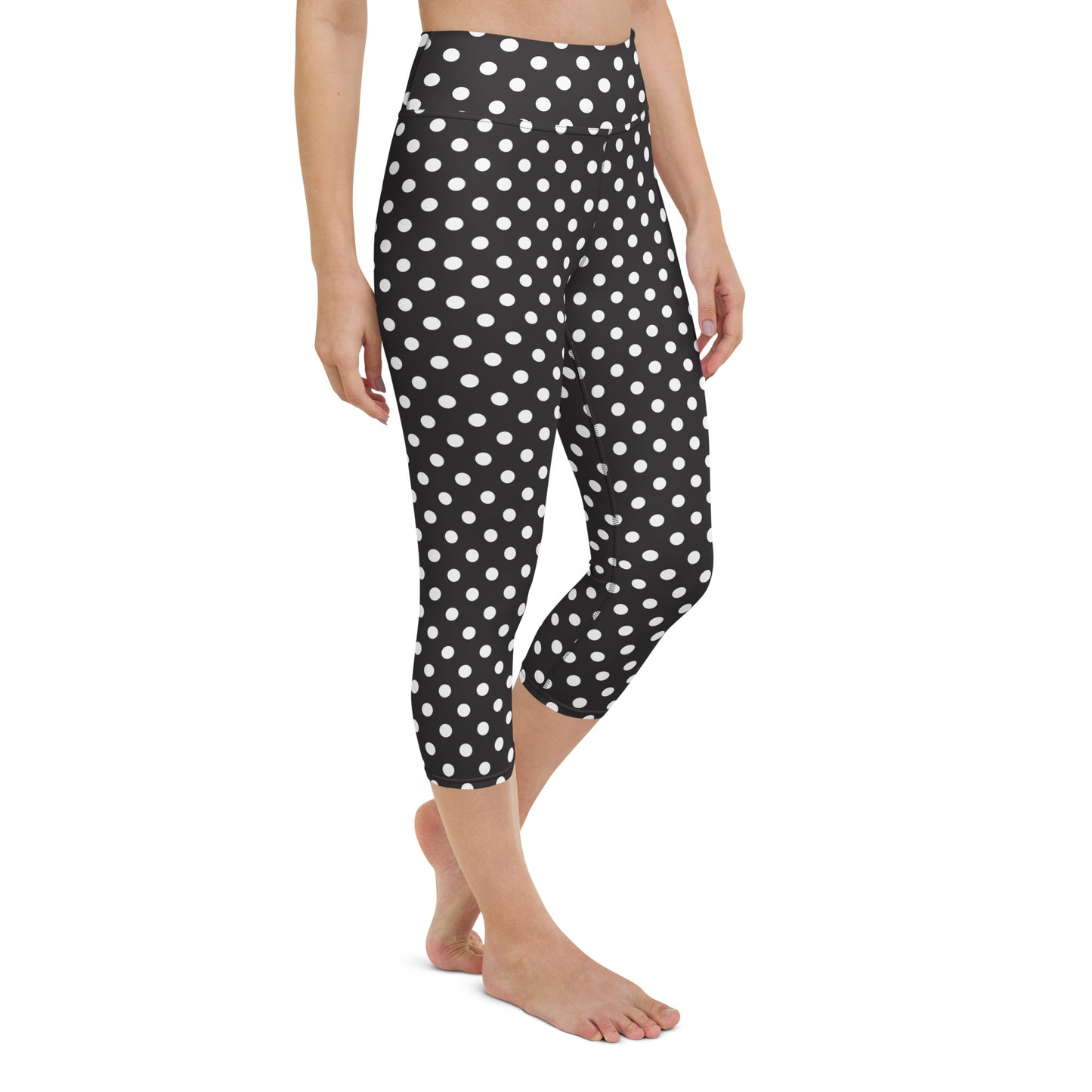 DITSY DOT CUSTOM CAPRI LEGGINGS