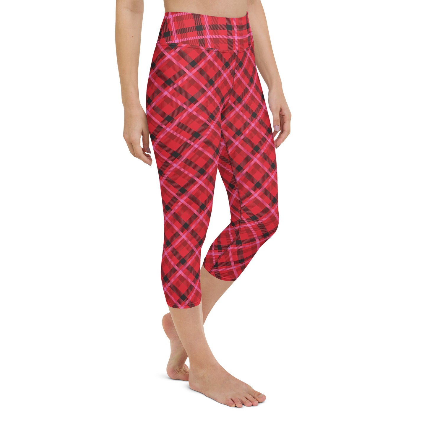 FLING! TARTAN CUSTOM CAPRI LEGGINGS