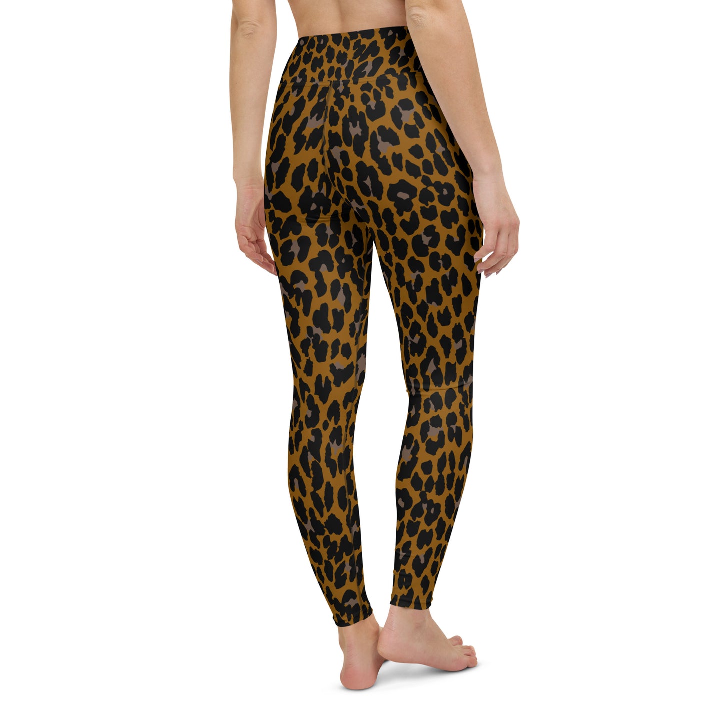 BRONZE ROCK LEOPARD CUSTOM LEGGINGS
