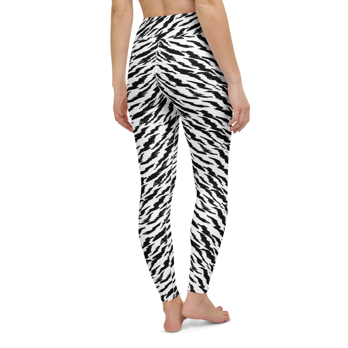 WHITE TIGER LIGHTNING CUSTOM LEGGINGS