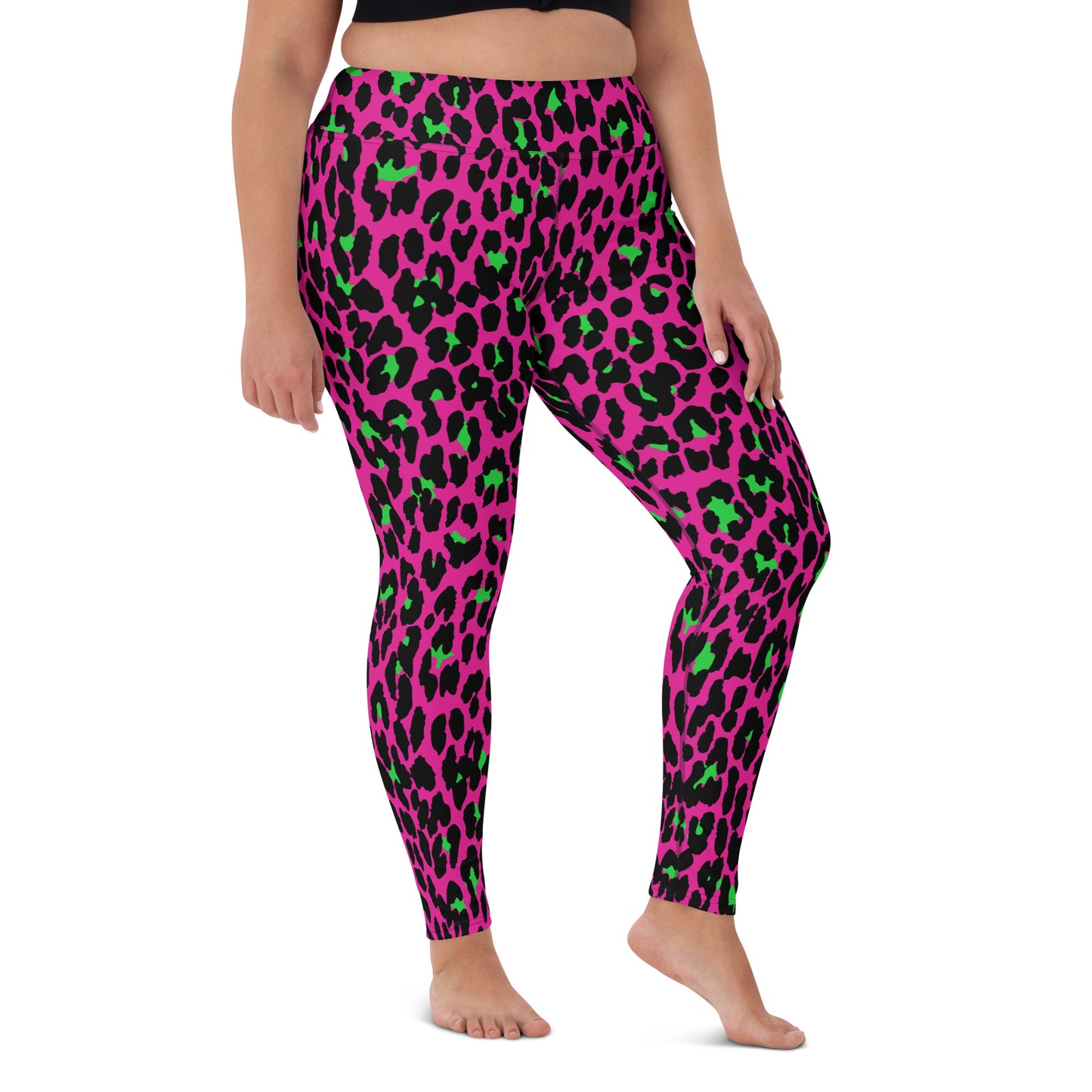 HELL-ISLAND CUSTOM LEGGINGS - POP PINK