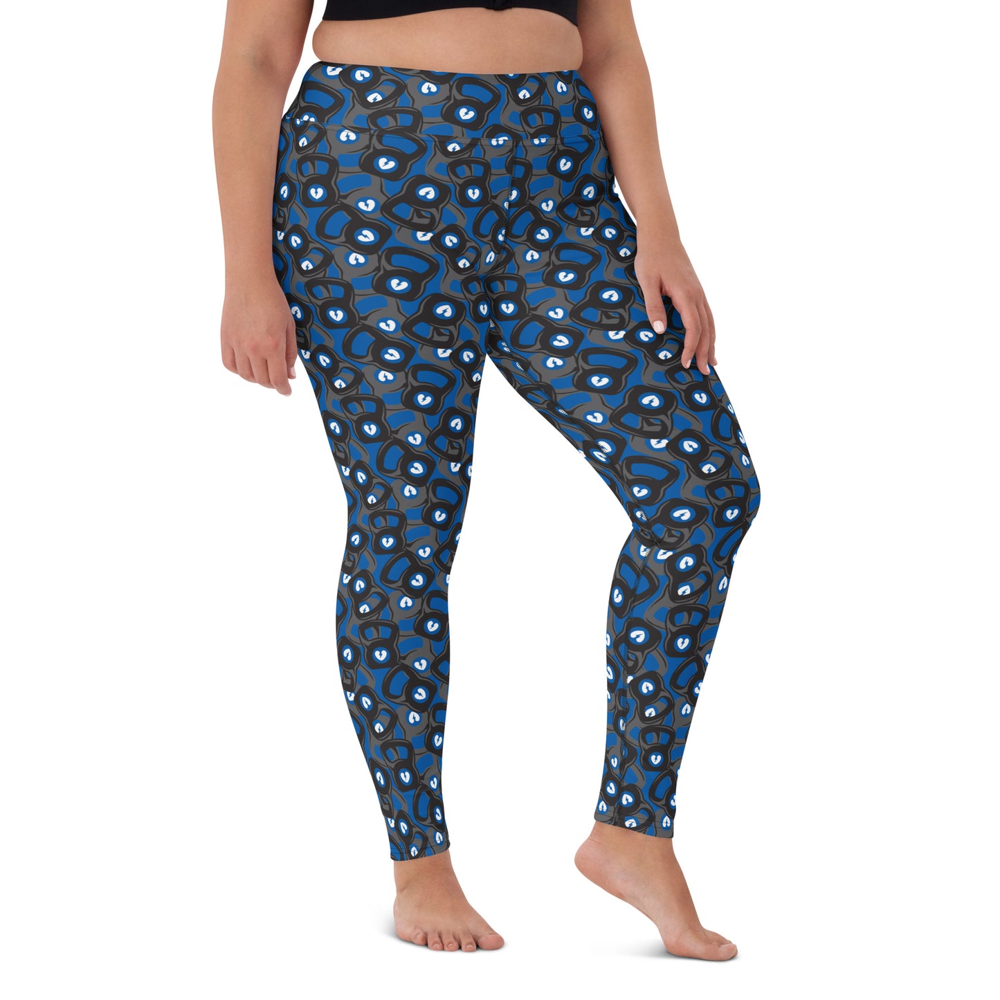HG BLUE KETTLE BELLE CUSTOM LEGGINGS