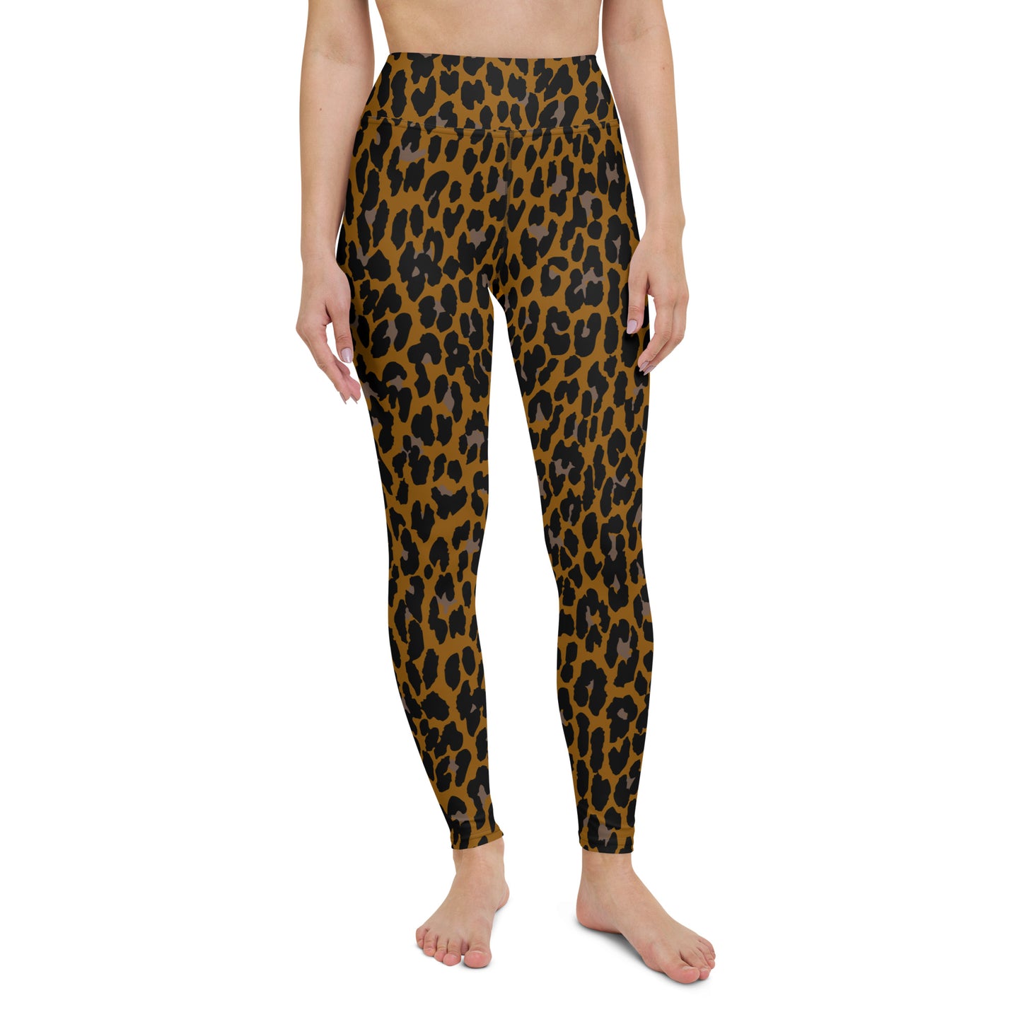 BRONZE ROCK LEOPARD CUSTOM LEGGINGS