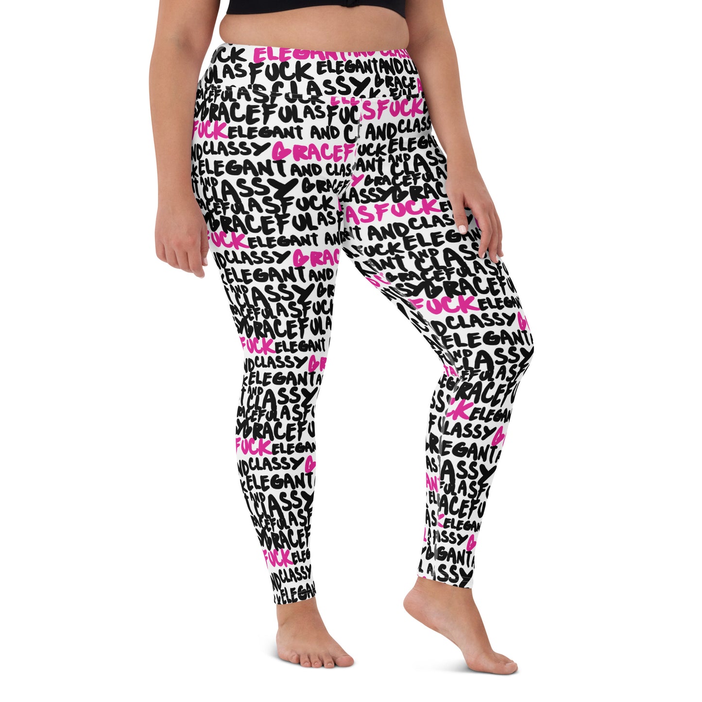 GRACEFUL AS FUCK CUSTOM LEGGINGS