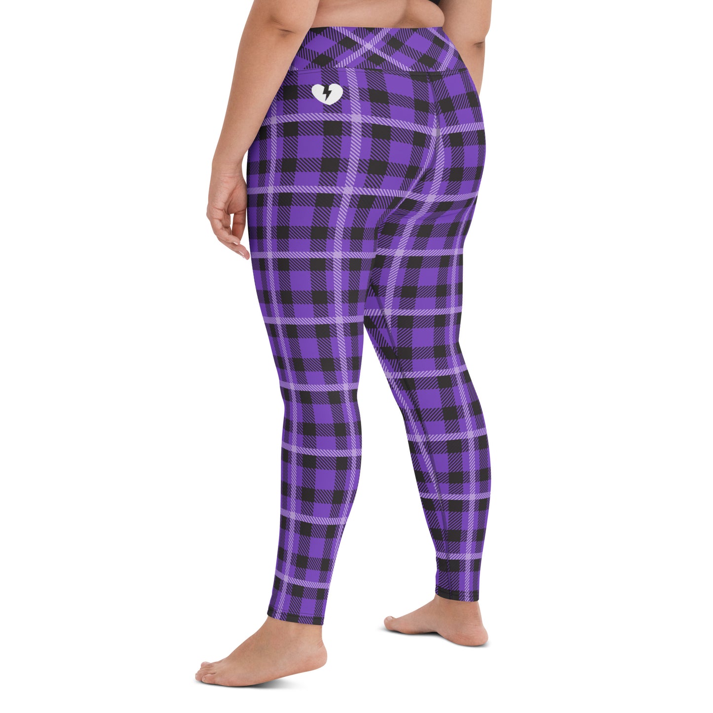 HEART CLAN TARTAN CUSTOM LEGGINGS