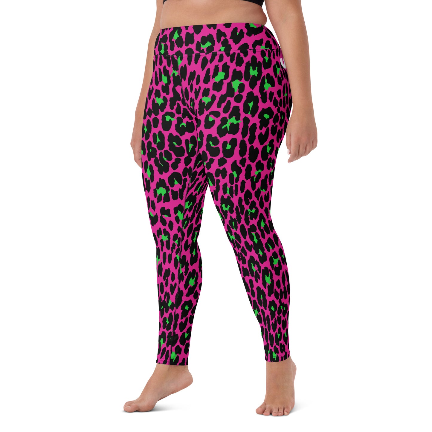 HELL-ISLAND CUSTOM LEGGINGS - POP PINK