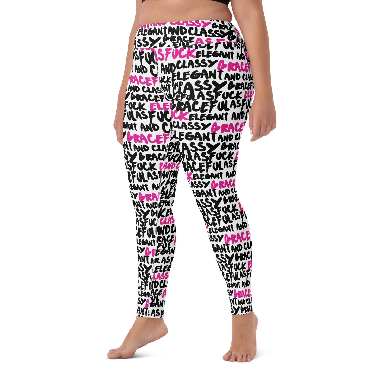 GRACEFUL AS FUCK CUSTOM LEGGINGS