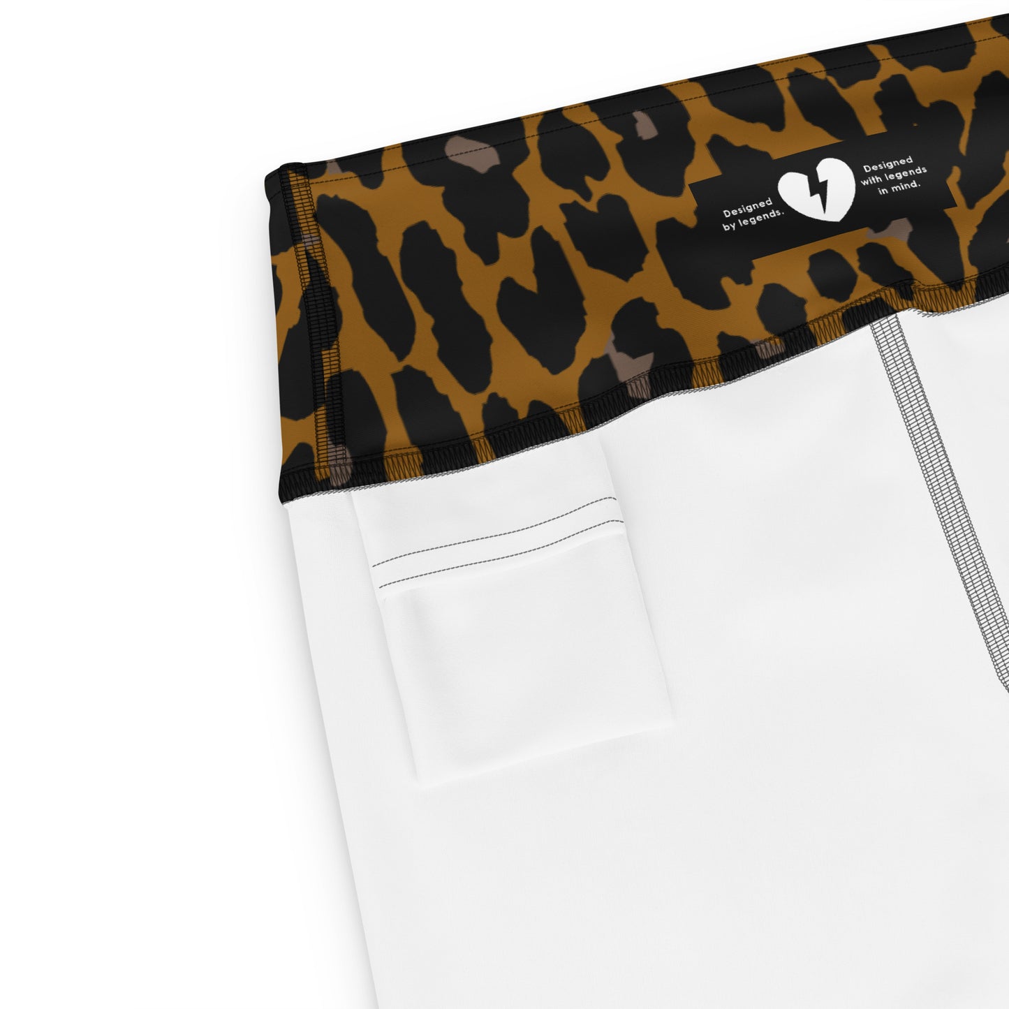 BRONZE ROCK LEOPARD CUSTOM LEGGINGS