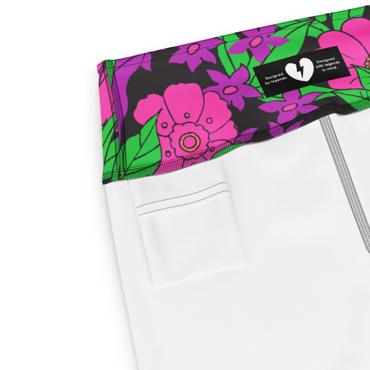 RRRETRO FLORRRAL CUSTOM LEGGINGS