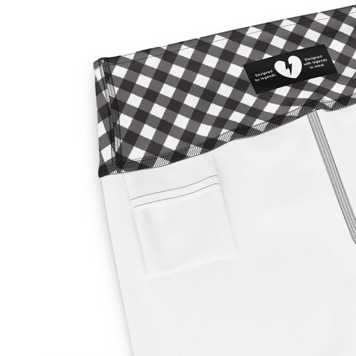QUINTESSENTIAL CHECKED CUSTOM LEGGINGS