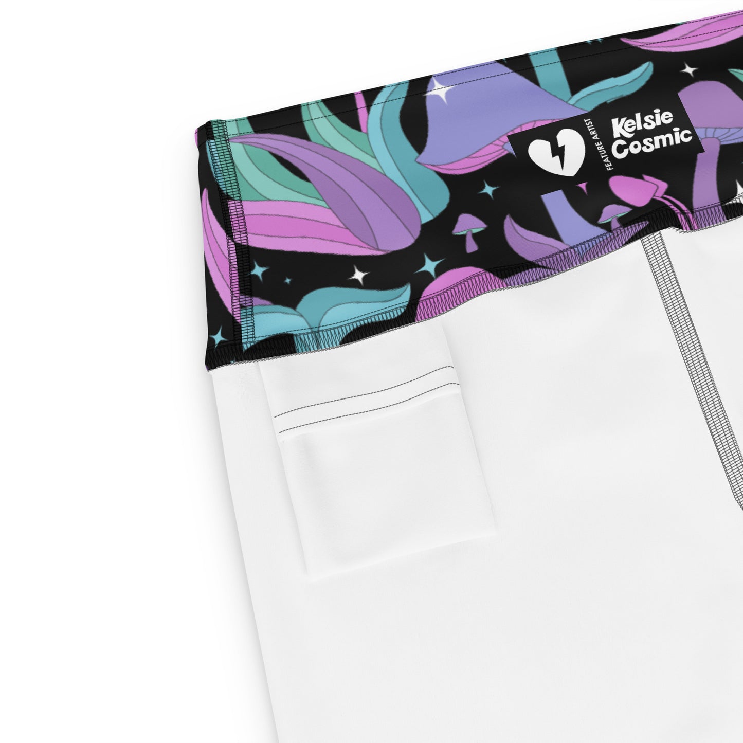 X KELSIE COSMIC CUSTOM LEGGINGS