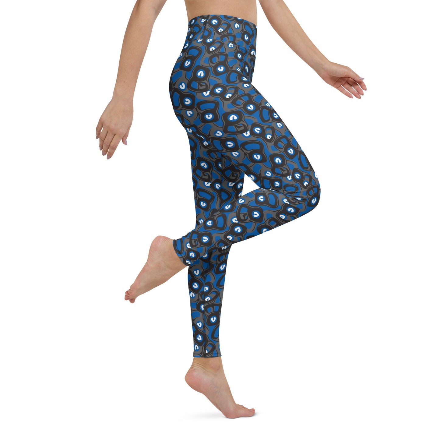HG BLUE KETTLE BELLE CUSTOM LEGGINGS