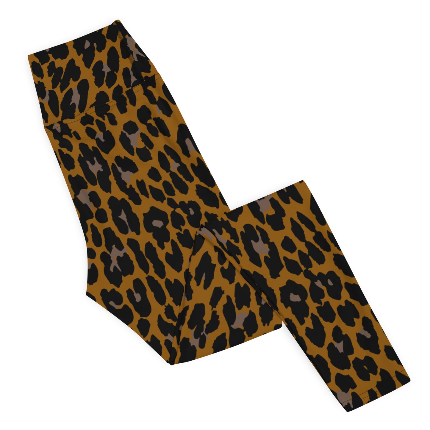 BRONZE ROCK LEOPARD CUSTOM LEGGINGS