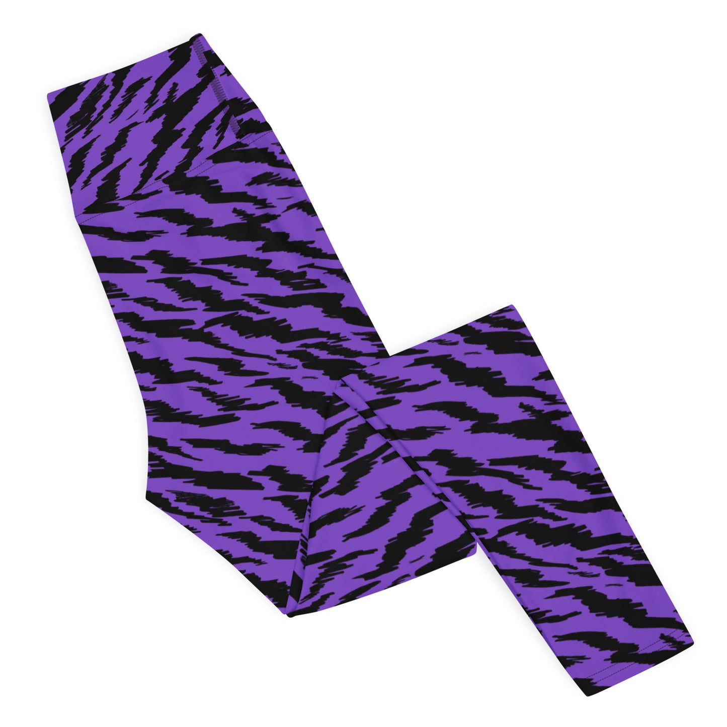 PURPLE TIGER LIGHTNING CUSTOM LEGGINGS