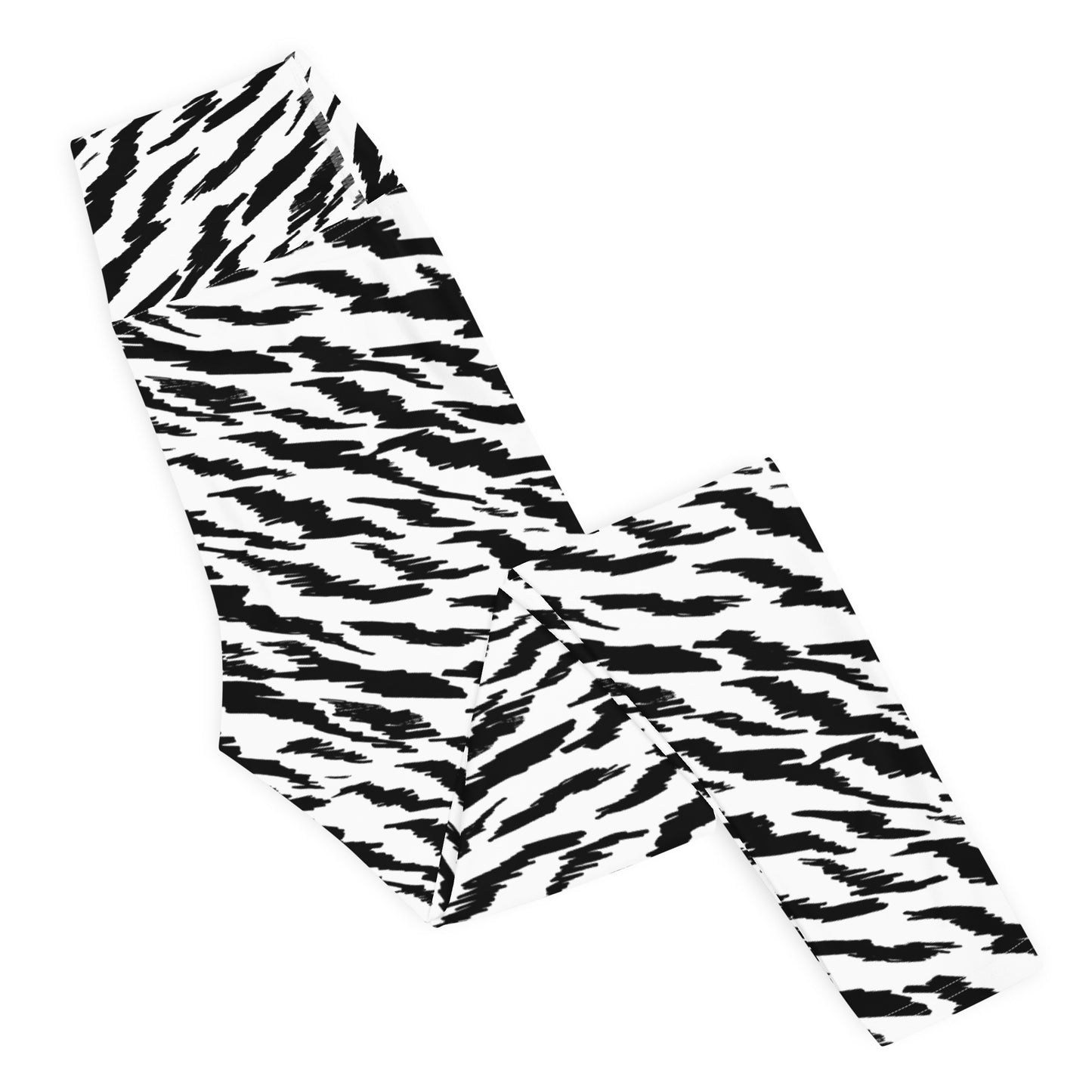 WHITE TIGER LIGHTNING CUSTOM LEGGINGS