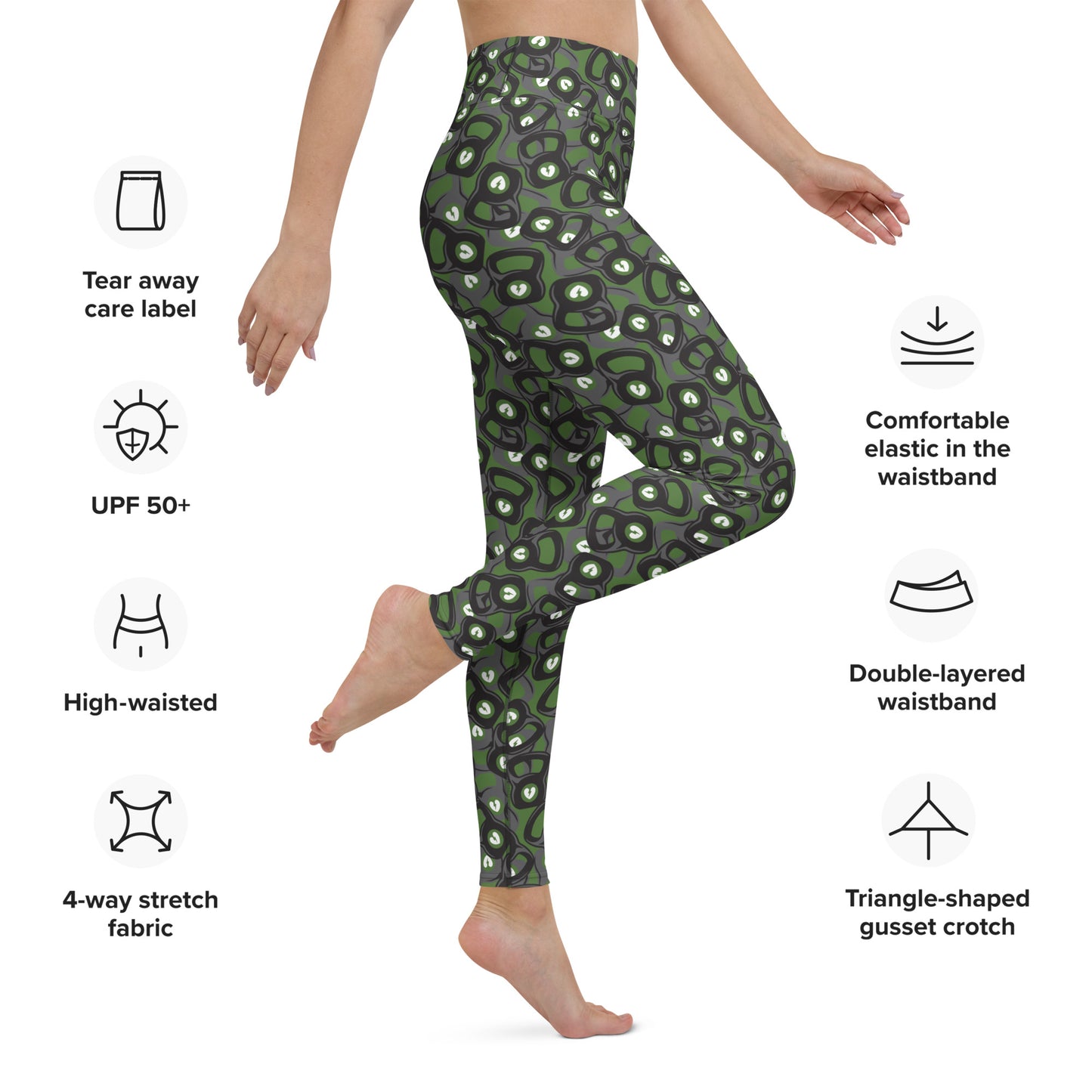 GREEN KETTLE BELLE CUSTOM LEGGINGS