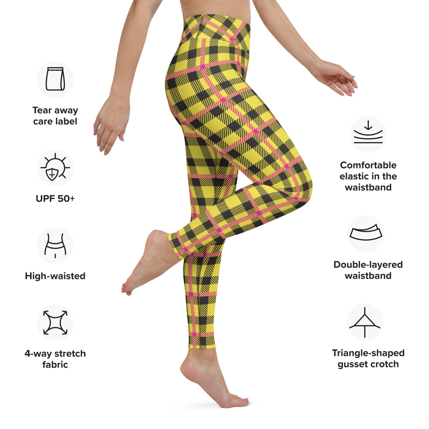 PUNK! TARTAN CUSTOM LEGGINGS