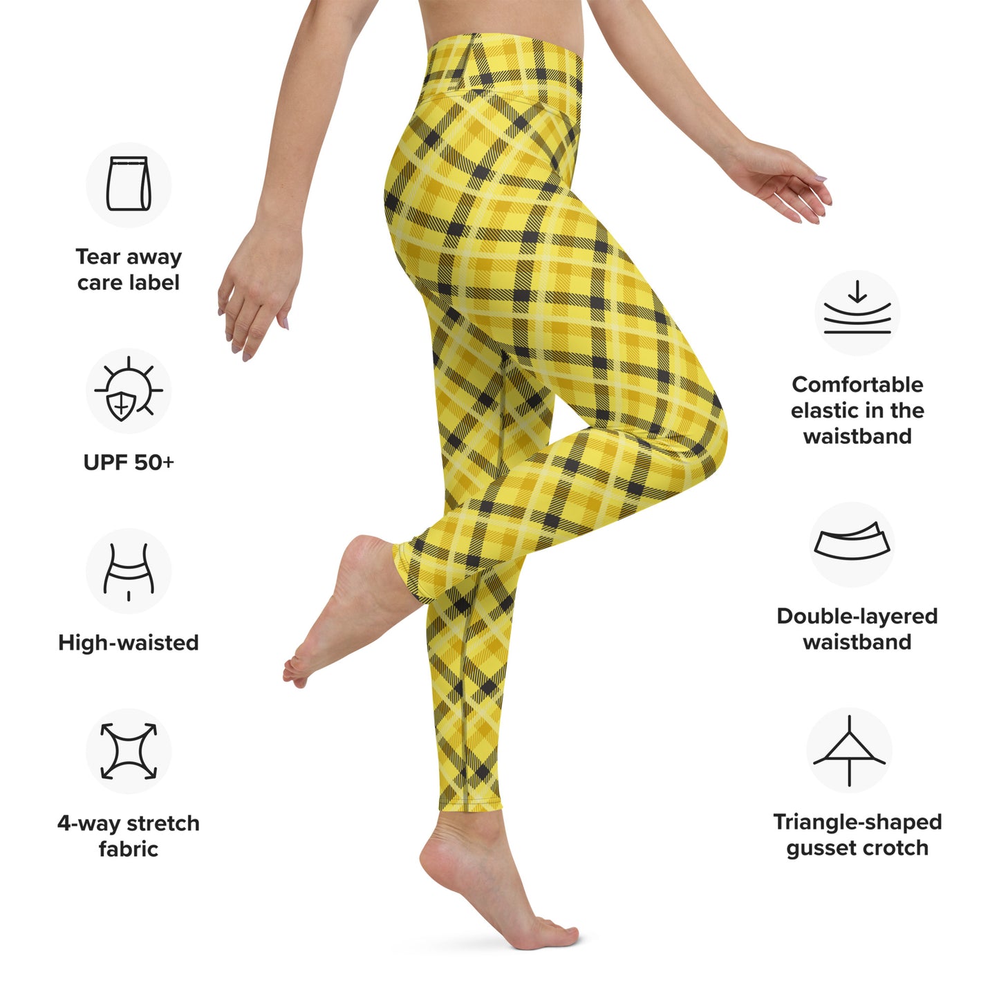 SUNSHINE! TARTAN CUSTOM LEGGINGS