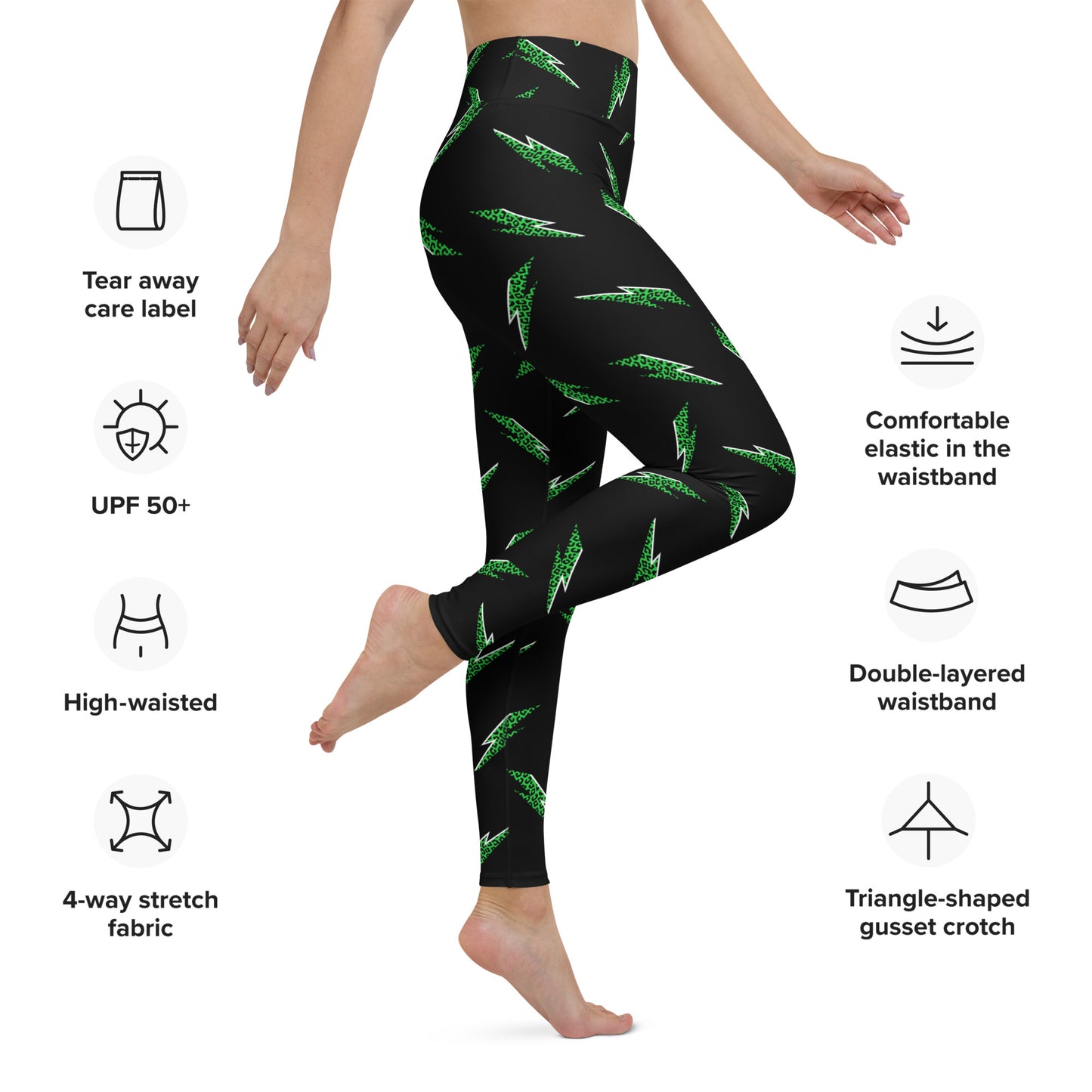 ENVY REBELLE LIGHTNING CUSTOM LEGGINGS