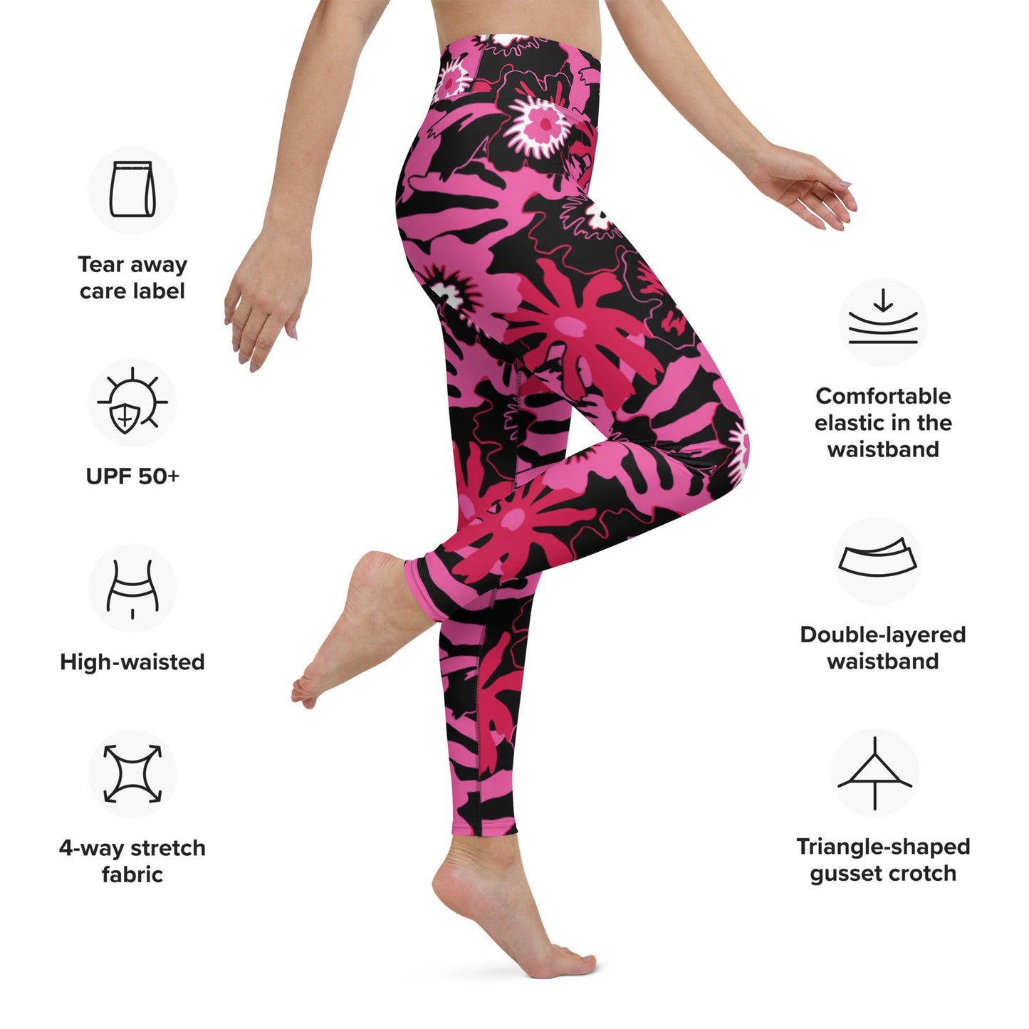 WILD FLOWER CUSTOM LEGGINGS