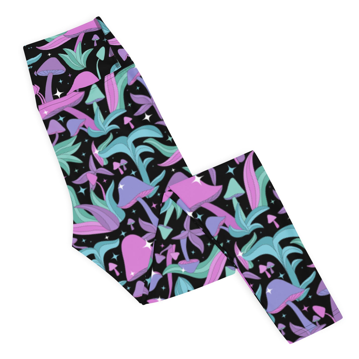 X KELSIE COSMIC CUSTOM LEGGINGS