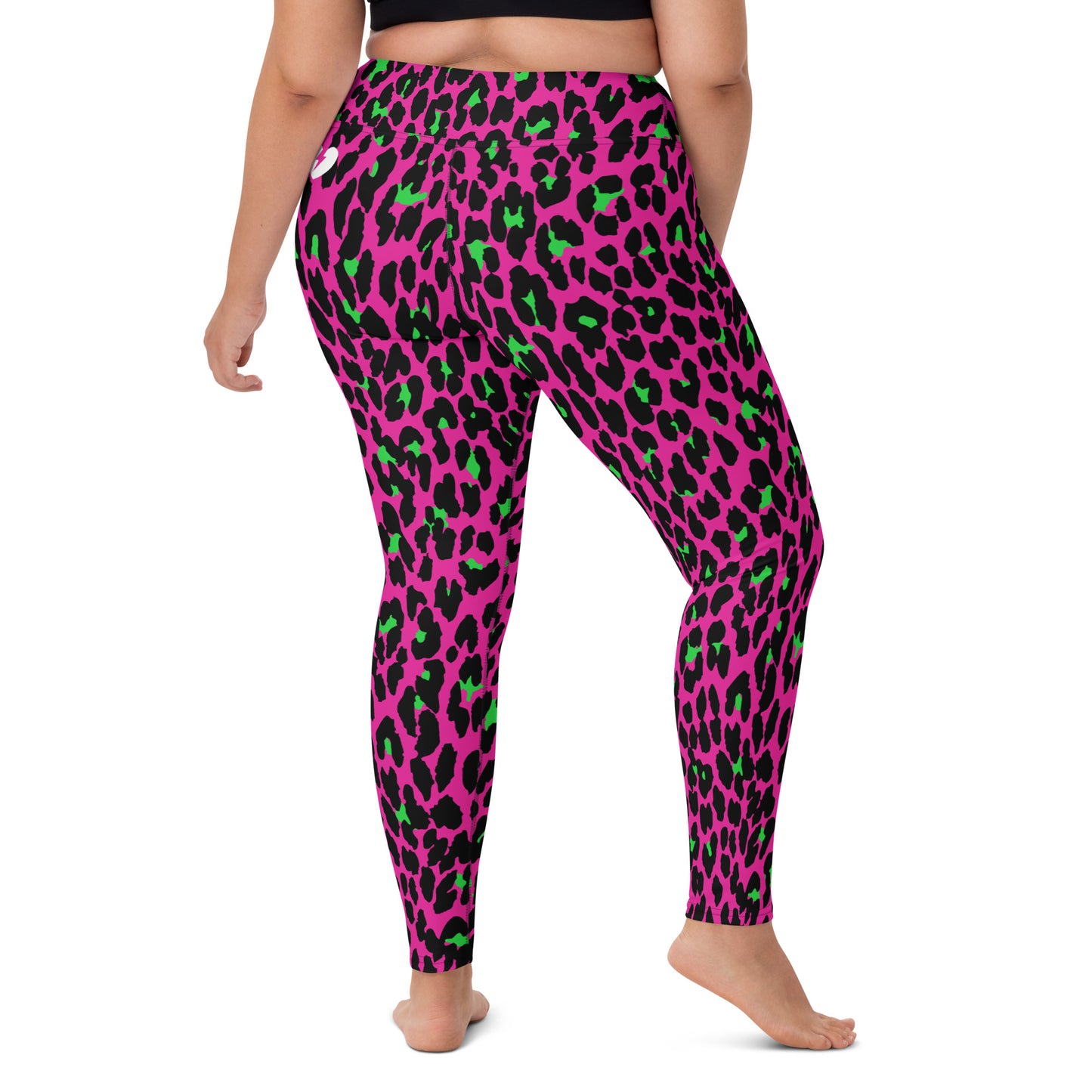 HELL-ISLAND CUSTOM LEGGINGS - POP PINK