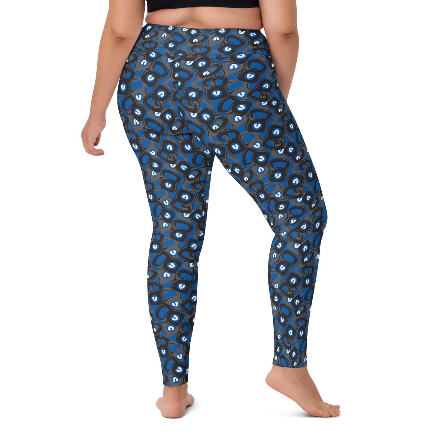 HG BLUE KETTLE BELLE CUSTOM LEGGINGS