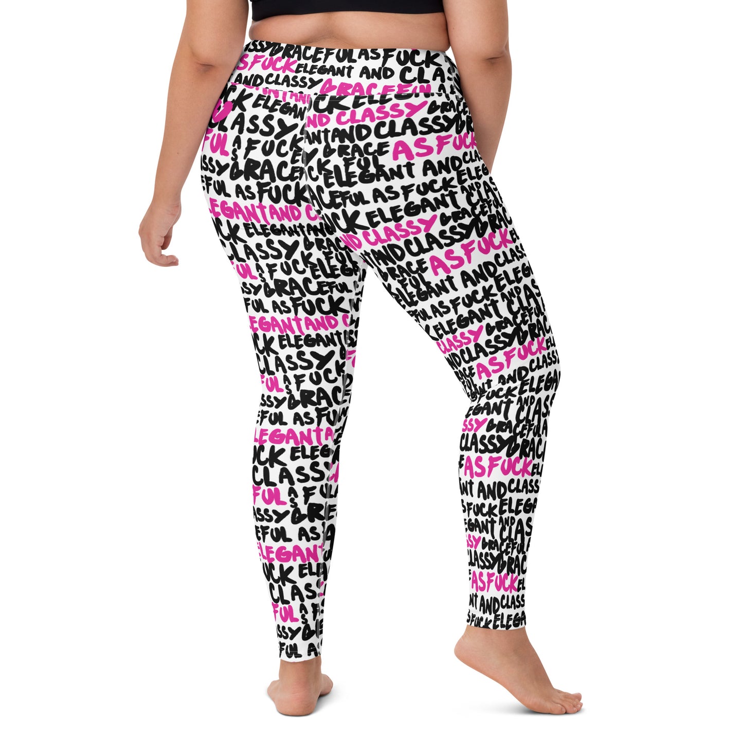 GRACEFUL AS FUCK CUSTOM LEGGINGS