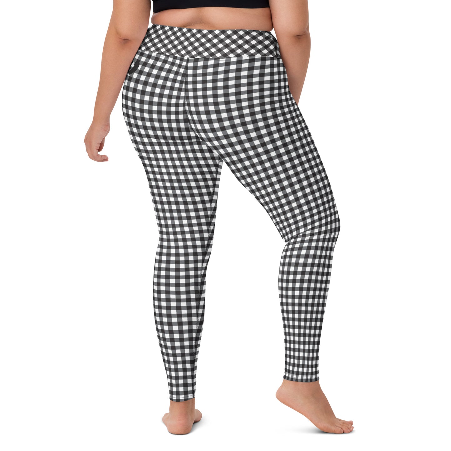 QUINTESSENTIAL CHECKED CUSTOM LEGGINGS