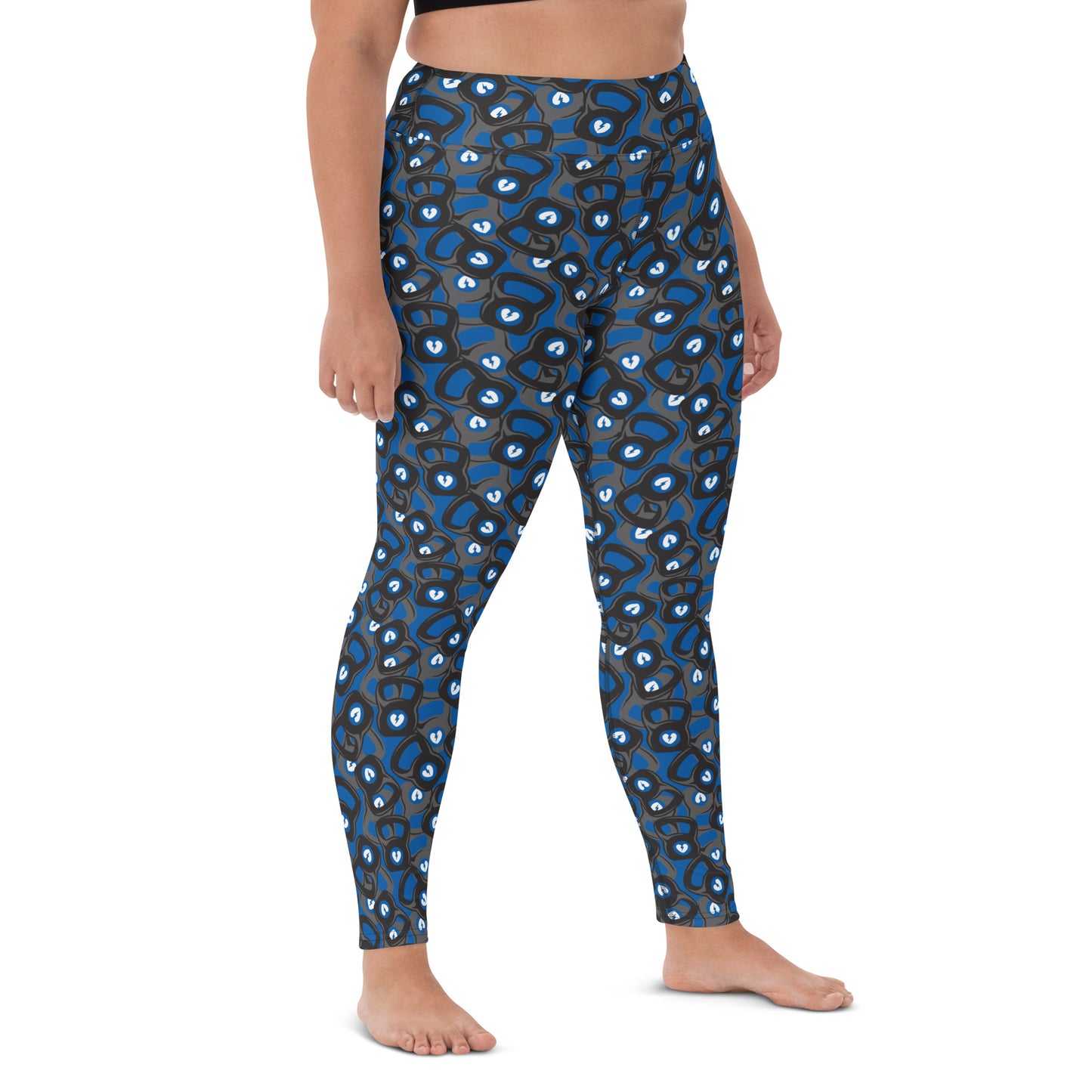 HG BLUE KETTLE BELLE CUSTOM LEGGINGS