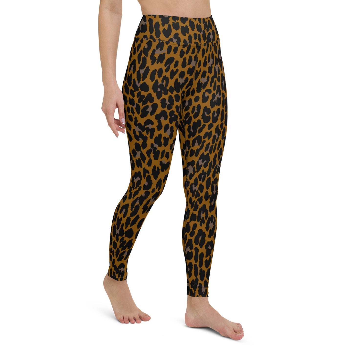 BRONZE ROCK LEOPARD CUSTOM LEGGINGS