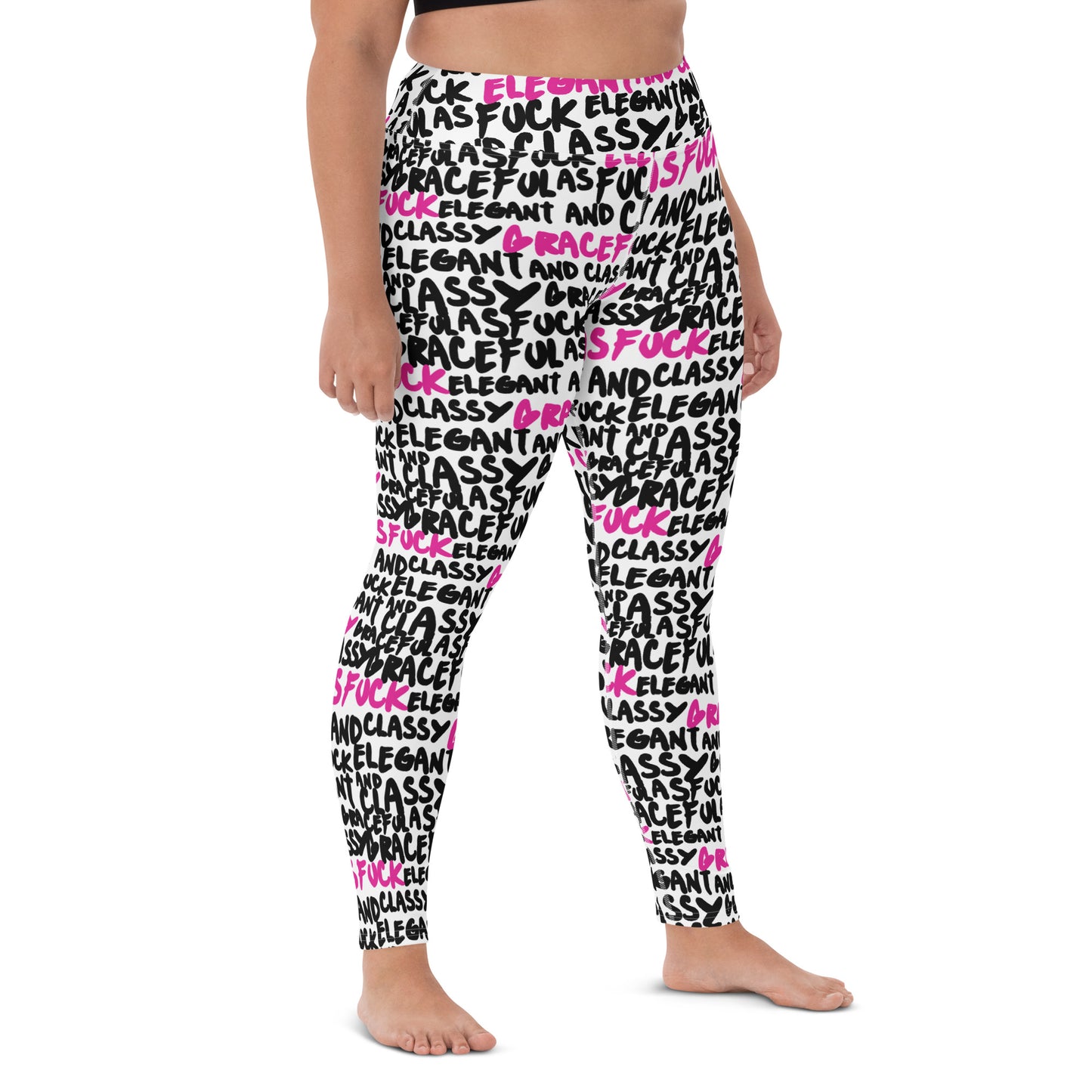 GRACEFUL AS FUCK CUSTOM LEGGINGS